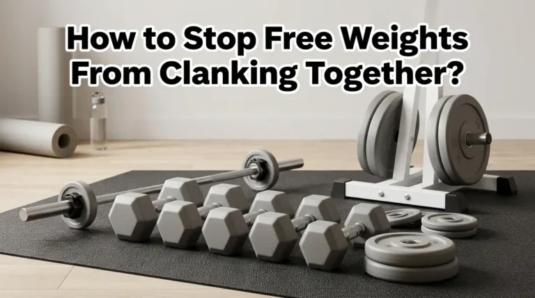 How to Stop Free Weights From Clanking Together?