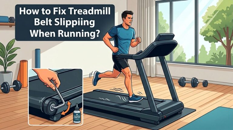 How to Fix Treadmill Belt Slipping When Running?