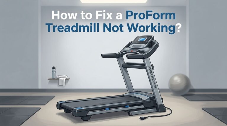 How to Fix a ProForm Treadmill Not Working? 14 Simple Steps