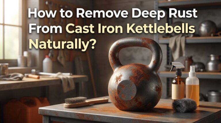 How to Remove Deep Rust From Cast Iron Kettlebells Naturally?