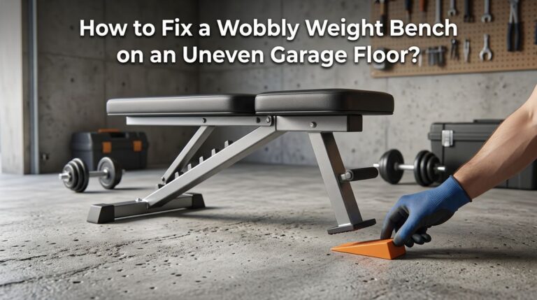 How to Fix a Wobbly Weight Bench on an Uneven Garage Floor?