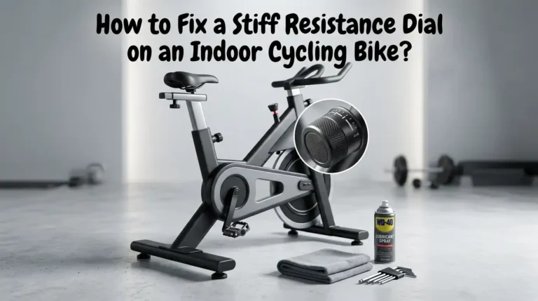 How to Fix a Stiff Resistance Dial on an Indoor Cycling Bike?