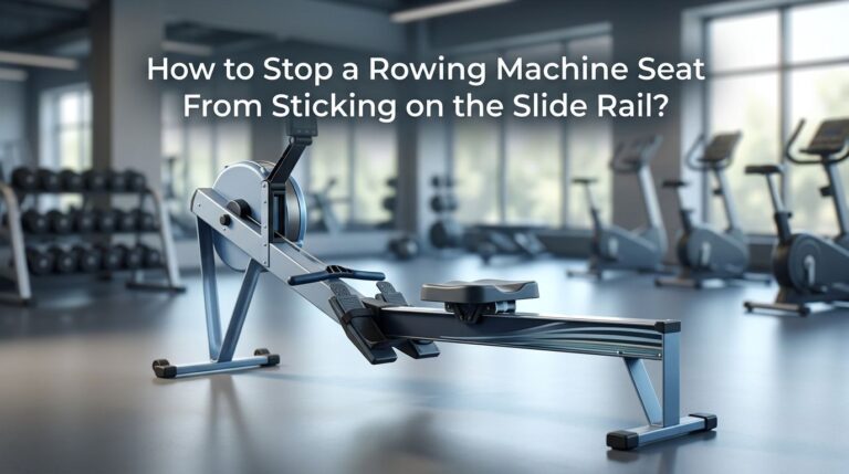 How to Stop a Rowing Machine Seat From Sticking on the Slide Rail?