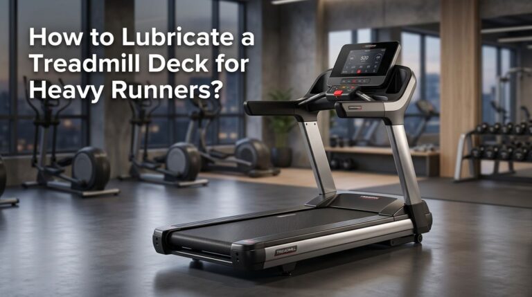 How to Lubricate a Treadmill Deck for Heavy Runners?