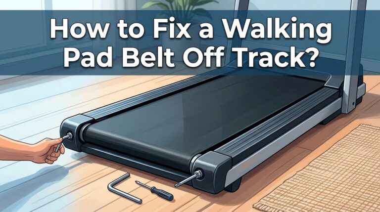 How to Fix a Walking Pad Belt Off Track? Ultimate Guide