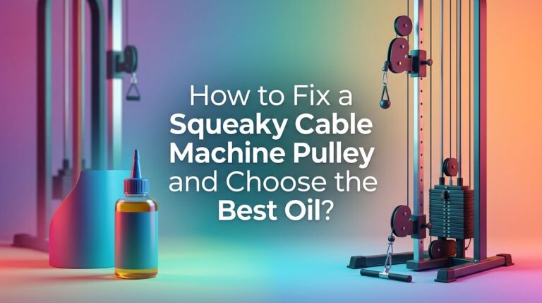 How to Fix a Squeaky Cable Machine Pulley and Choose the Best Oil?
