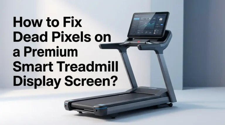 How to Fix Dead Pixels on a Premium Smart Treadmill Display Screen?