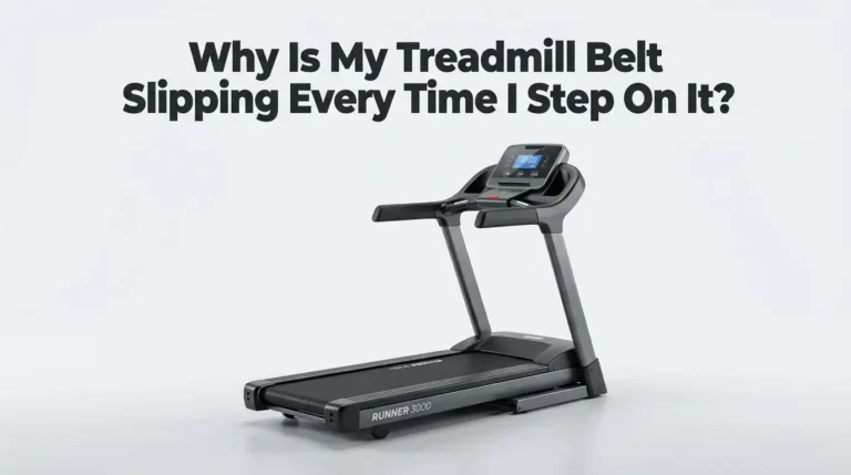 Why Is My Treadmill Belt Slipping Every Time I Step On It?
