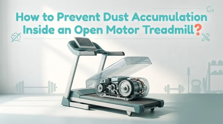 How to Prevent Dust Accumulation Inside an Open Motor Treadmill?