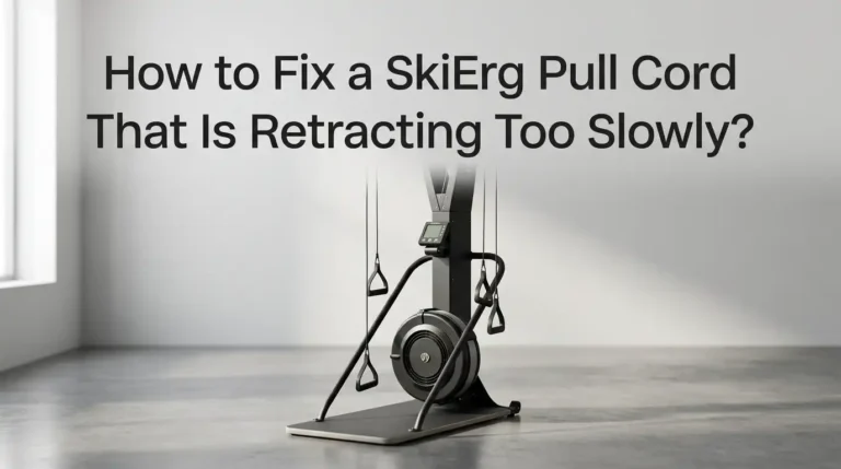 How to Fix a SkiErg Pull Cord That Is Retracting Too Slowly?