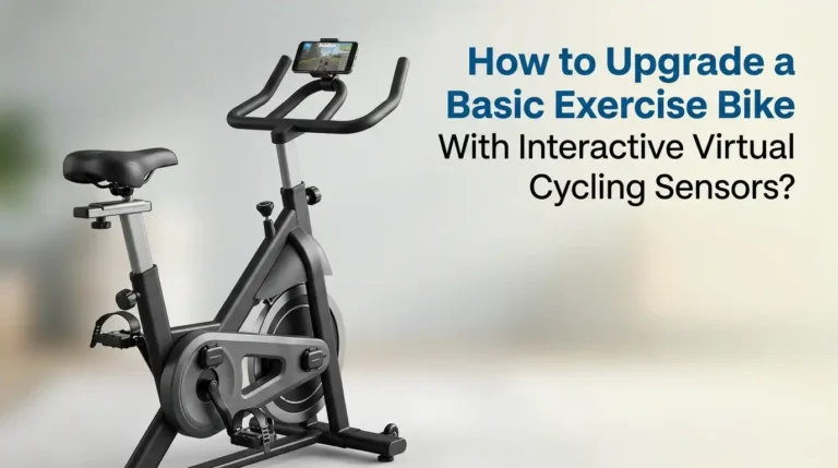 How to Upgrade a Basic Exercise Bike With Interactive Virtual Cycling Sensors?