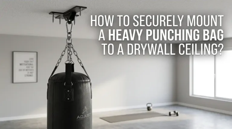 How to Securely Mount a Heavy Punching Bag to a Drywall Ceiling?