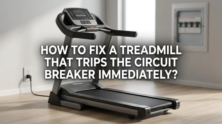 How To Fix A Treadmill That Trips The Circuit Breaker Immediately?