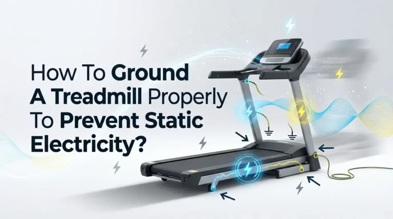 How To Ground A Treadmill Properly To Prevent Static Electricity?