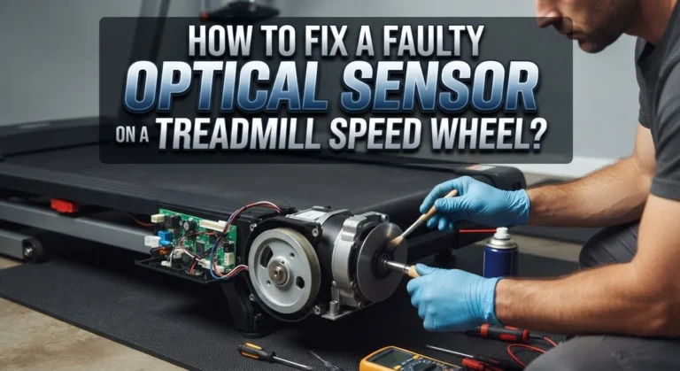 How To Fix A Faulty Optical Sensor On A Treadmill Speed Wheel?