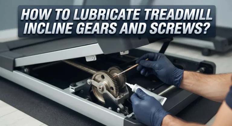 How To Lubricate Treadmill Incline Gears And Screws?