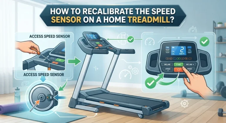 How To Recalibrate The Speed Sensor On A Home Treadmill?