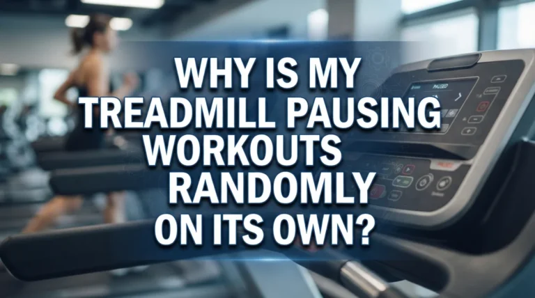Why Is My Treadmill Pausing Workouts Randomly On Its Own?