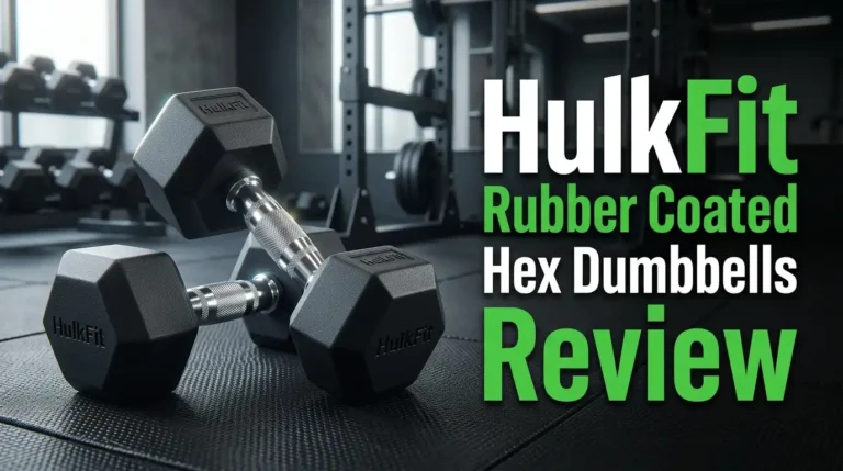 HulkFit Rubber Coated Hex Dumbbells Review 2026: Worth Buying?