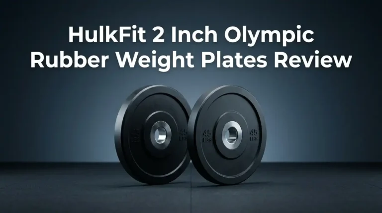 HulkFit 2 Inch Olympic Rubber Weight Plates Review 2026: Worth Buying?